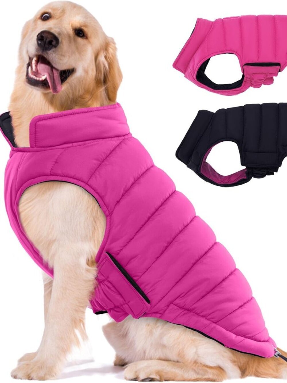 Lelepet Reversible Dog Coat